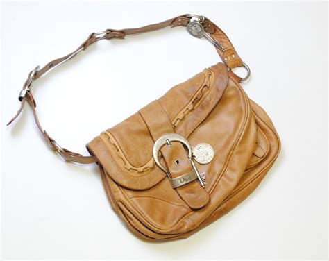 christian dior bag 05 ma 1025|Vintage 90s Christian Dior Tan Leather Gaucho Saddle Bag 05 .